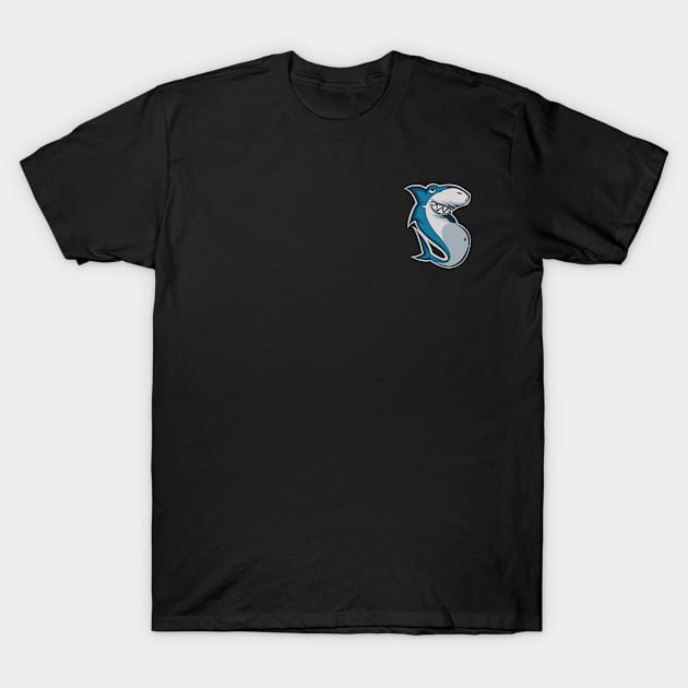 FatSharkYes small shark T-Shirt by Tusn